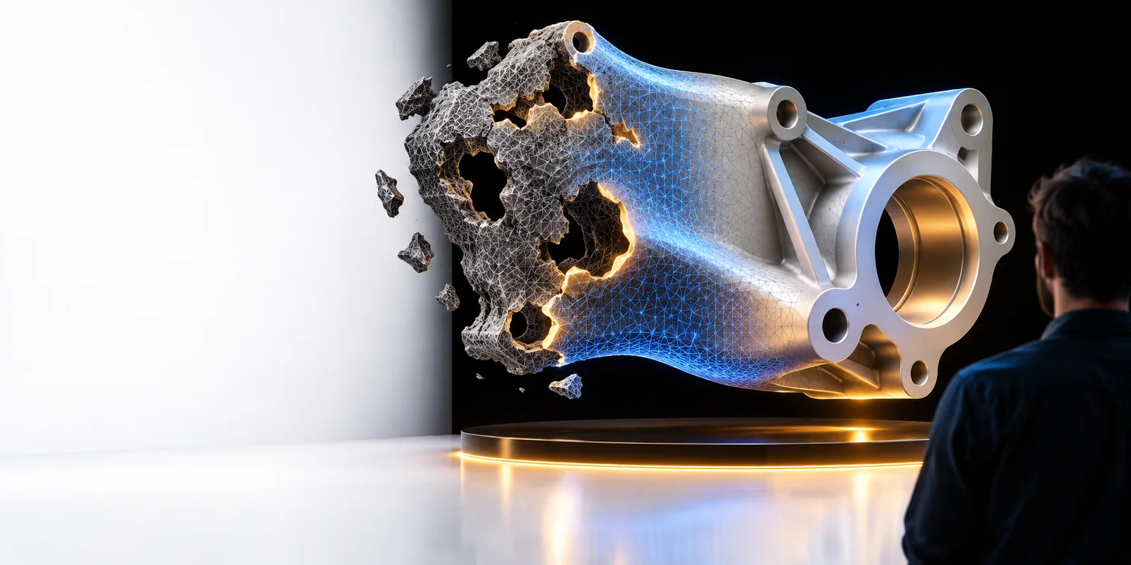 Repair workflow for a damaged 3D model