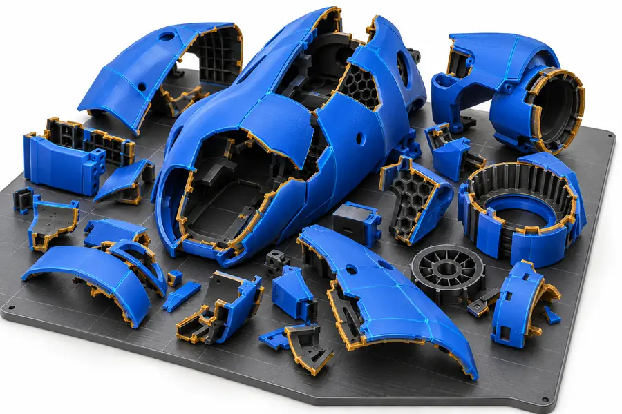 3MF repair workspace reference showing a model file before inspection